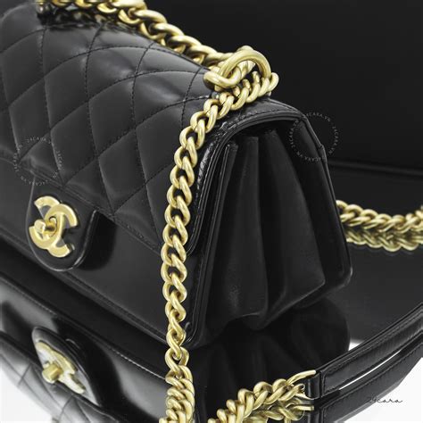 chanel flap bag with gold bar|chanel flap bag jumbo.